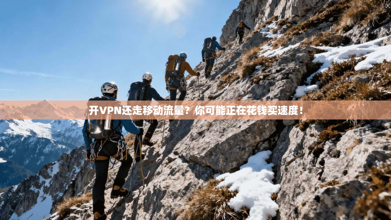 开VPN还走移动流量？你可能正在花钱买速度！