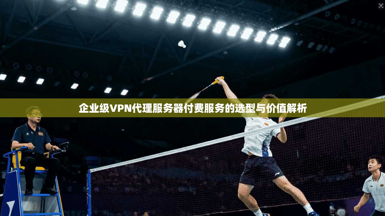 企业级VPN代理服务器付费服务的选型与价值解析