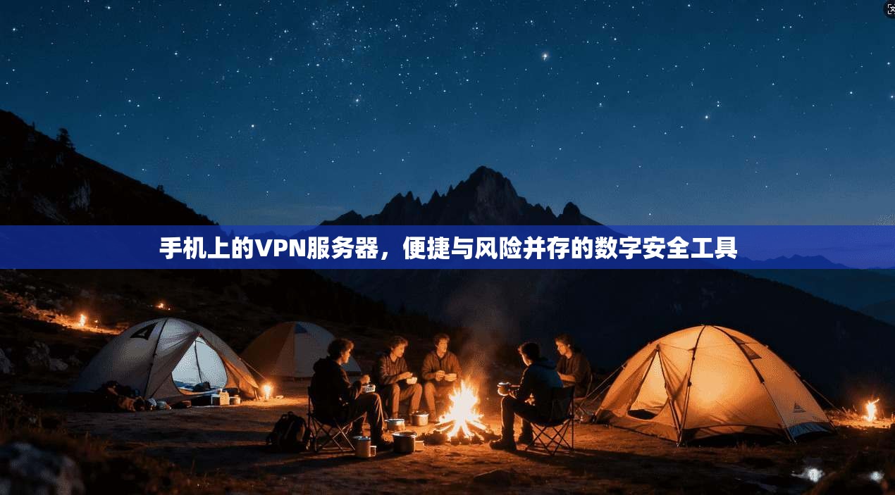 手机上的VPN服务器，便捷与风险并存的数字安全工具