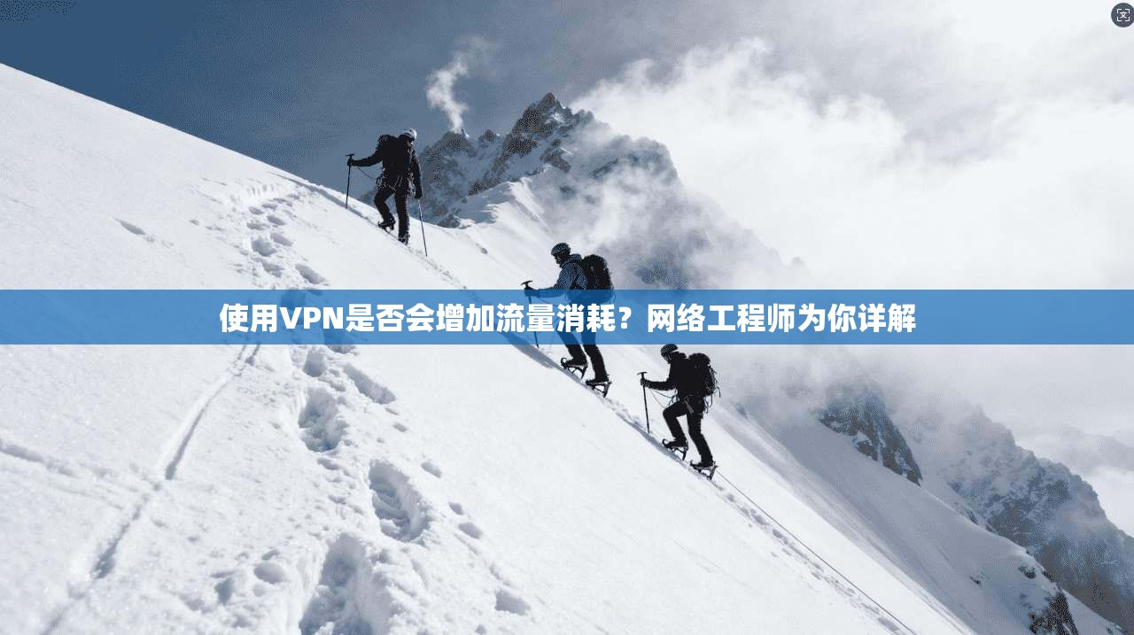 使用VPN是否会增加流量消耗？网络工程师为你详解