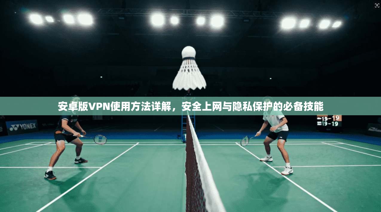 安卓版VPN使用方法详解，安全上网与隐私保护的必备技能