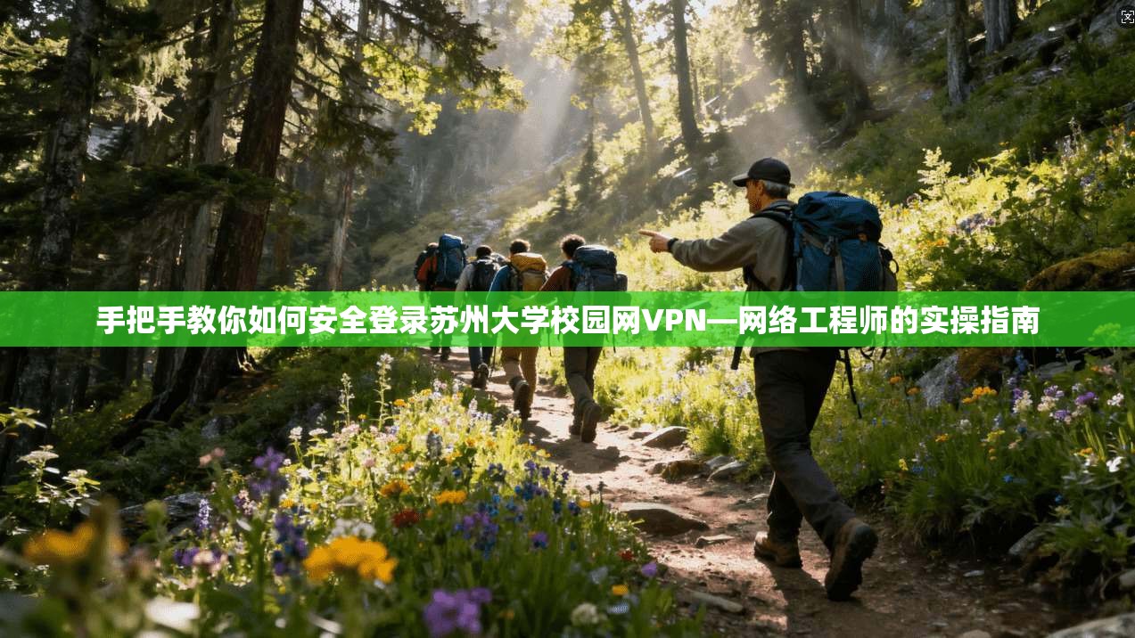 手把手教你如何安全登录苏州大学校园网VPN—网络工程师的实操指南